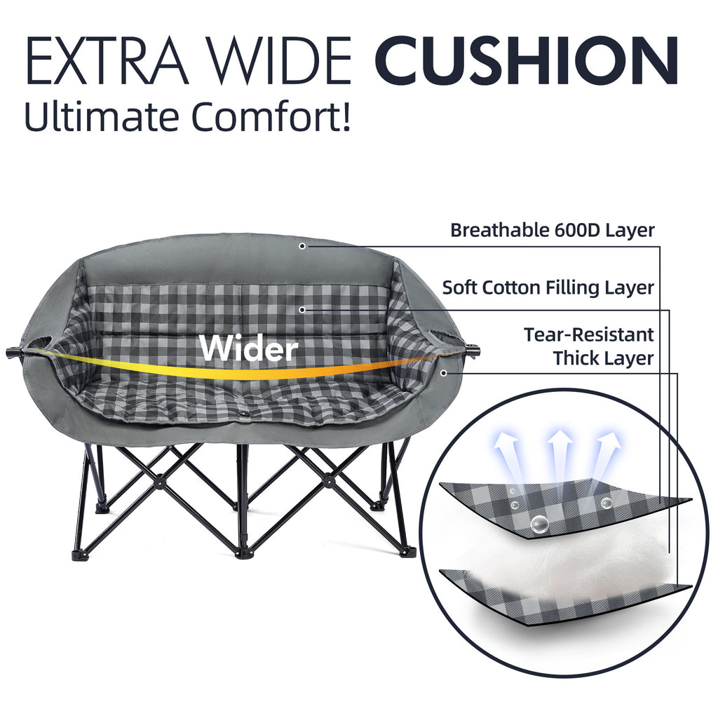 Double Camping Chairs Grid