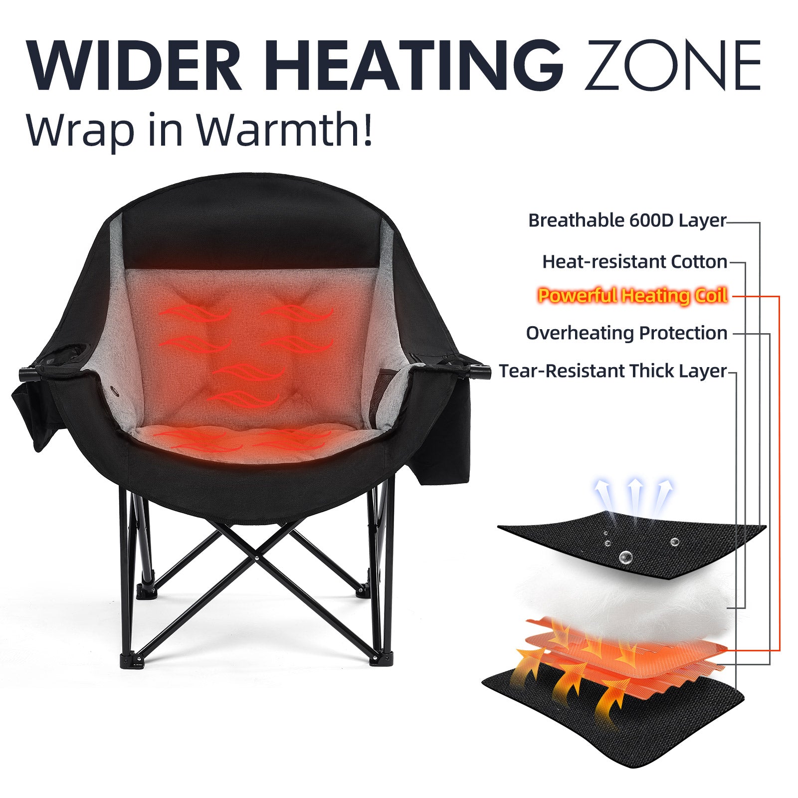 Heated Camping Chairs