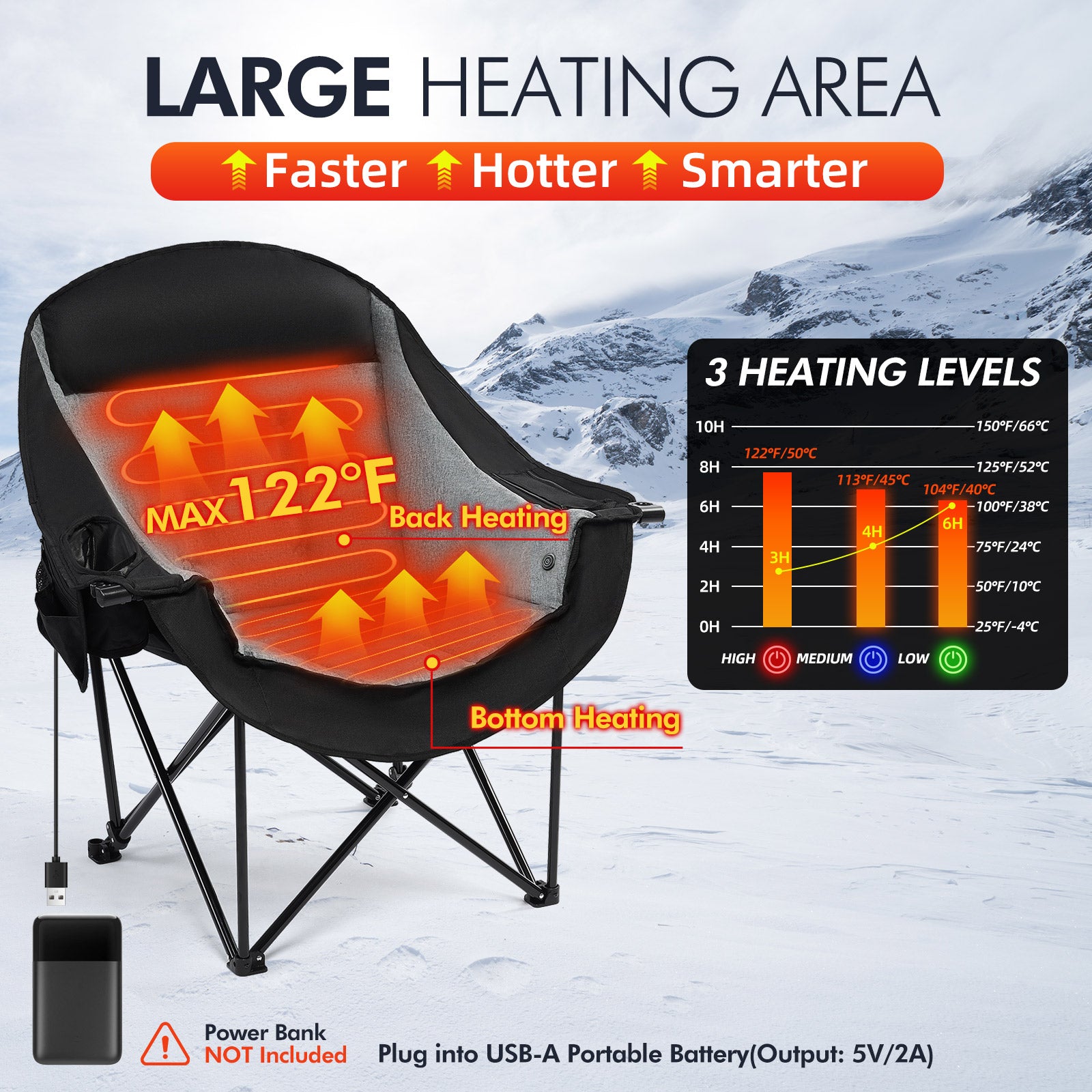 Heated Camping Chairs