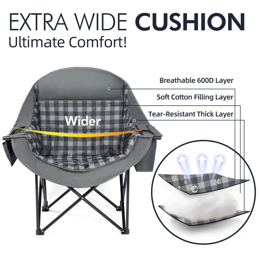 Oversized Camping Chairs Grid